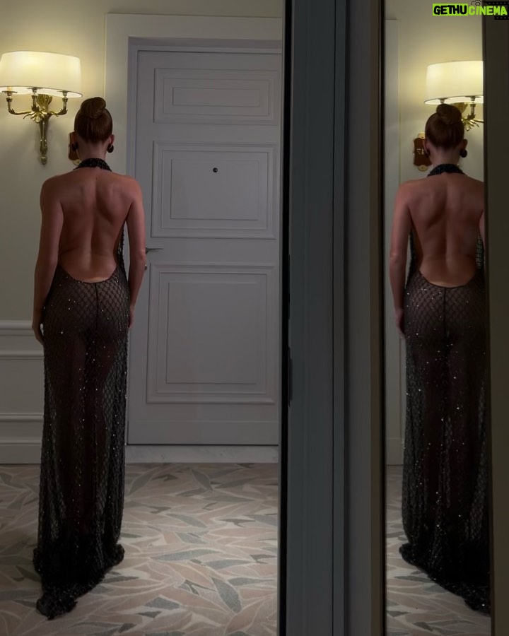 Marina Ruy Barbosa Instagram - kissed by the cannes night 🐈⬛ @dundasworld @peter_dundas @evbousis