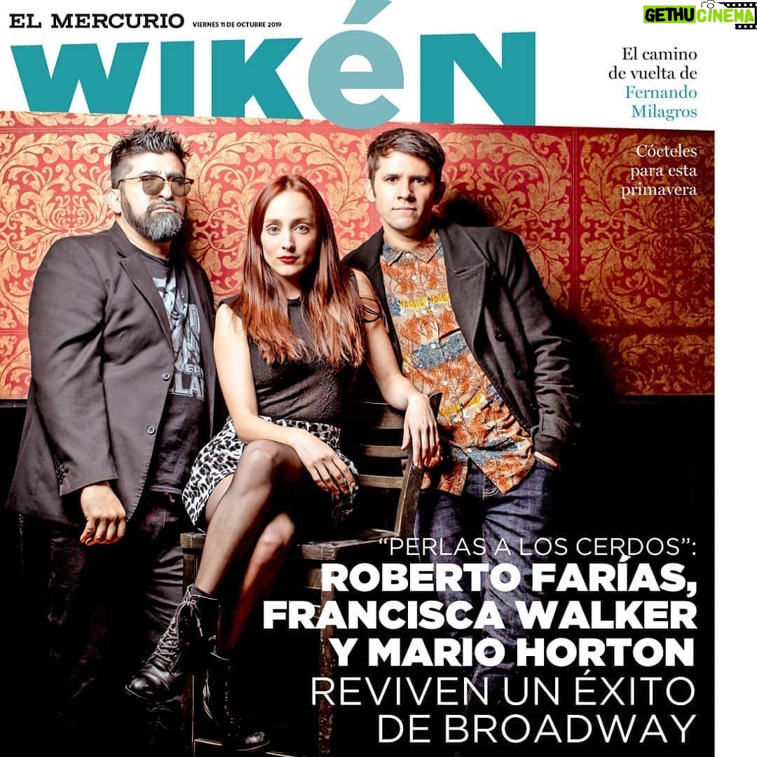 Mario Horton Instagram - Desde el 18 de Octubre en @teatromori Recoleta. "Perlas a los Cerdos" (Speed-the-Plow) de David Mamet. Pueden revisar la entrevista en @revistawiken