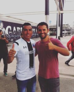 Mario Horton Instagram - Gracias por todo @e.paredes7 Estadio Monumental David Arellano