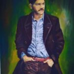 Mario Horton Instagram - @fabio.rabif me hizo este bello regalo a partir del retrato que @sebastian_utreras realizó de #miguelenriquez en el marco de la serie #LosMilDiasDeAllende de @paroxproductora @tvn @riivilatam Muchísimas gracias, Fabio! 🙌🙌🙌