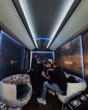 Marius Moga Instagram - Thank you, @untoldfestival, you’ve been amazing! 🤟

#UntoldSessionsbyDeMogaMusic #studiobus #NESCAFE