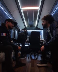 Marius Moga Instagram - Thank you, @untoldfestival, you’ve been amazing! 🤟 #UntoldSessionsbyDeMogaMusic #studiobus #NESCAFE