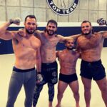 Markus Perez Instagram – WORKING HARD!!!
THANK U FELAS 
@jmdasilv @gladiador_balart_ @zoot_jitsu @americantopteam 

#🙏 #sparring American Top Team