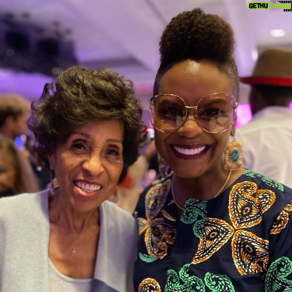 Marla Gibbs Instagram - Don’t you just love her?! @iamtabithabrown It’s wonderful to see people winning by doing positive things. #marlagibbs #tabithabrown #nevertoolate