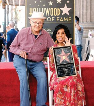 Marla Gibbs Instagram - The passing of Norman Lear, my hero, is devastating. I know he was at an age where transition was more than possible, but still, I was not accepting it. Norman always said that laughter added years to ones life and credited me with adding to his, but it was because of Norman that everybody knows my name and he has definitely added years to mine. I will always remember and appreciate his loving nature, his humor, his brilliance and his friendship. Norman's shows tackled issues that were revolutionary for the times. His spirit and his legacy will always live on. Thank you Norman for the inspiration you gave to all of us! 
Love U, Marla Gibbs
