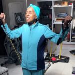 Marla Gibbs Instagram - Glory to Be to God!! Thankful for another day. Love you all 😘❤️❤️ #nevertoolate #marlagibbs #exercise #jazz #forever30