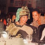 Marla Gibbs Instagram - This was a fun memory for me. I tried to stand behind Nelson Mandela, his wife Winnie and mayor Tom Bradley to sneak a picture and she caught me! 😂📷🕵️‍♀️❤️❤️