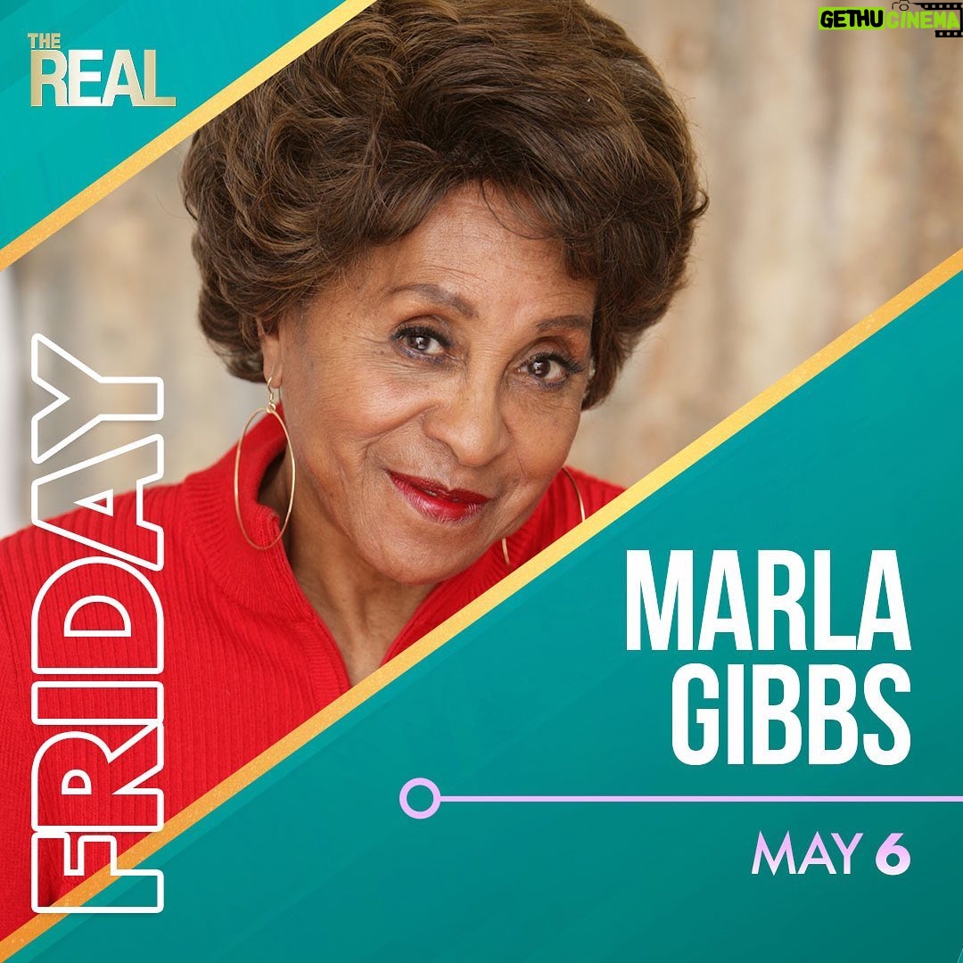 Marla Gibbs Instagram - Thank You @therealdaytime I had a great time with the lovely ladies of The Real. See your local listings for my interview out today!! #thereal #marlagibbs #nevertoolate