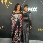 Marla Gibbs Instagram - Having fun with my daughter Angela! @angelagibbs #emmyawards #nevertoolate
