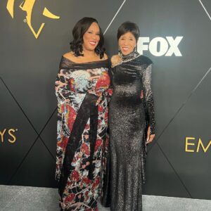 Marla Gibbs Instagram - Having fun with my daughter Angela! @angelagibbs #emmyawards #nevertoolate