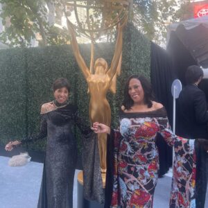 Marla Gibbs Instagram - Having fun with my daughter Angela! @angelagibbs #emmyawards #nevertoolate