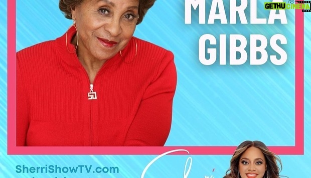 Marla Gibbs Instagram - Thank you @sherrieshepherd I had such a good time on your show!! The love is real honey 😘❤️❤️ @sherrishowtv today at 11am #marlagibbs #nevertoolate #tunein