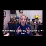 Marlee Matlin Instagram - Remembering @marshavae all the while being mindful that I need to remember every day, “One day at a time.” #soberlife #rememberingafriend❤️ 🤟🏻 ❤️ 🤟🏻 ❤️ Image description: Marlee Matlin is wearing a blue sweater/hoodie, sitting at her desk. Behind her are various photographs and personal mementos.