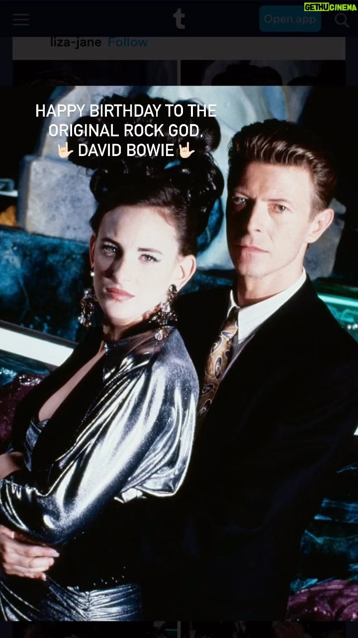 Marlee Matlin Instagram - Happy Birthday @davidbowie