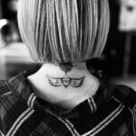 Marlee Matlin Instagram - At it again with my brilliant and dear friend @lukewessman…perseverance..four of my kids birth flower in a bunch…and Angel wings in memory of my mother and father. #libby #donald @bikeshedmotoco 🤟🏼 #notstoppinghere #14 #yesithurtalot #worthit