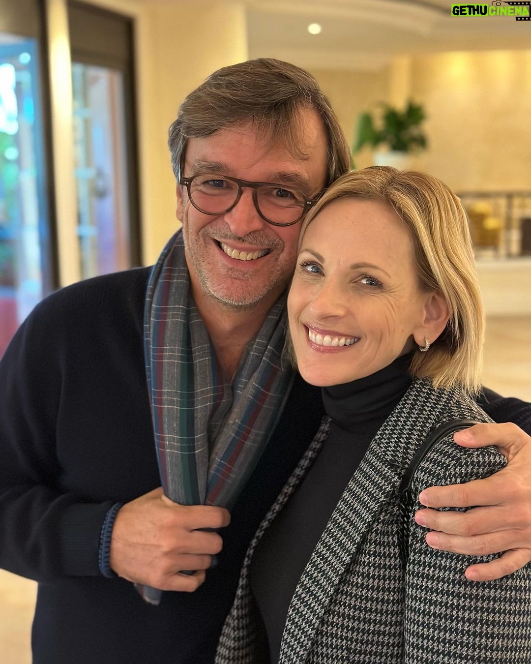 Marlee Matlin Instagram - A great lunch meeting today with #philipperousselet ( who produced and won an Oscar for Best Picture for CODA )and @jackjason. Company, food and hospitality @bevhillshotel was spot on. Feeling blessed. πππ€πΌ