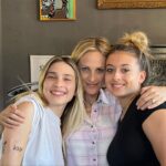 Marlee Matlin Instagram - What a great time with @lukewessman who beautifully tatted me, and my two daughters @sarahgrandalski @isabelle.grandalski….I got the “ one day at a time/date of my sobriety and the infinity symbol. ( the girls got the same as I did ) Sarah got three tats…and isabelle got her first two tats. And @bobbyhundreds made a surprise visit and made our day extra special! Love my friends Luke and Bobby and blessed to have spent the day with my daughters. Yes, more tattoos to come. #tattoos #addicted #friends #family 🤟🏼🤟🏼