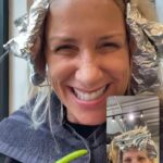 Marlee Matlin Instagram - How fun is this when we are getting our hair pampered at the same time and place! @jillianseely @agnesohairdesign @liztannebaum #sisters #hairgoals love you @craiggangi #touchup @jillianseely