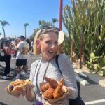 Marlee Matlin Instagram - What a GREAT day I had with my husband Kevin, our eldest daughter @sarahgrandalski and hanging with dear friends @lukewessman ( finally met his lady love Ashli! ) and running into my girl @carlahacken at the Family Style Food Festival hosted by the GREAT @bobbyhundreds and @benhundreds! So much food and drinks that were all outstanding! If you must know…my favorite was the LOBSTER ROLL! A shout out to everyone at @doverstreetmarketlosangeles 💜💜💜 🤟🏼🤟🏼 #ihadonebiteofeachfood