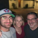 Marlee Matlin Instagram - It’s Brandon’s 22nd birthday today! Son, I promise I won’t go all mushy about you on here…but I have to say I am so proud to be your mother. 22 years watching you grow in front of our eyes has been an incredible ride. You never cease to amaze me and Dad. Happy birthday B…we LOVE you so very much! ( so happy to have a sports buddy like you! ) @brandongrandalskii #myson #kmsbti #proud #birthday 🎉🎂💜🤟🏼