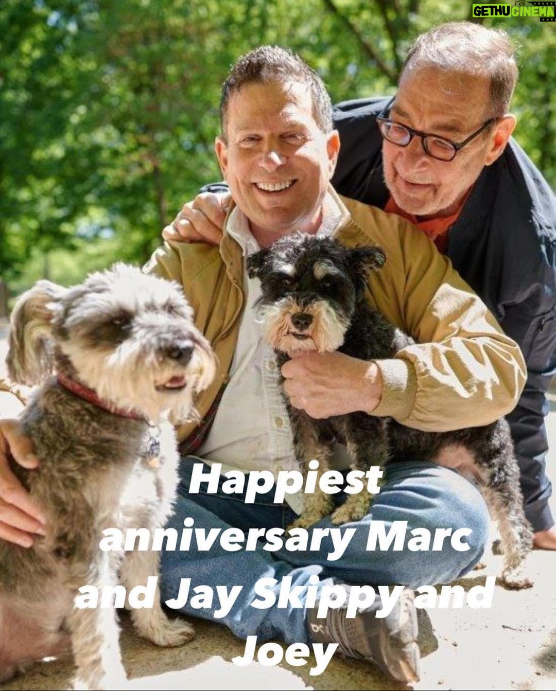 Marlee Matlin Instagram - Happy 1st anniversary to my brother Marc and his husband Jay! I love you both so much!!! ππππππ€πΌπ€πΌπ€πΌππππ