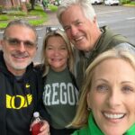 Marlee Matlin Instagram - What an AMAZING weekend at UO with our youngest daughter!!! Family weekend turned out to be wild but worth every moment here in Eugene! Love you @isabelle.grandalski and loved seeing your friends everywhere we went! #kkg #sororitylife #universityoforegon GO DUCKS! #Frames #loveyoujohannamilliebutter #kevin 💚💛💚💛💚💛💚💛