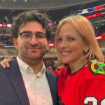 Marlee Matlin Instagram - I had the GREATEST pleasure being on the ice @nhlblackhawks !!! I hit the puck to the best of my ability and it almost made it through. Dang it BUT the best part was being with everyone in the stadium and seeing my son there! @brandongrandalskii #chicagogirlforever #mortongrove @liztannebaum @eric_matlin @zackmatlin ❤️🖤🤍❤️🖤🤍 Special shout-out to the folks that took great care of me and my family! 🤟🏼