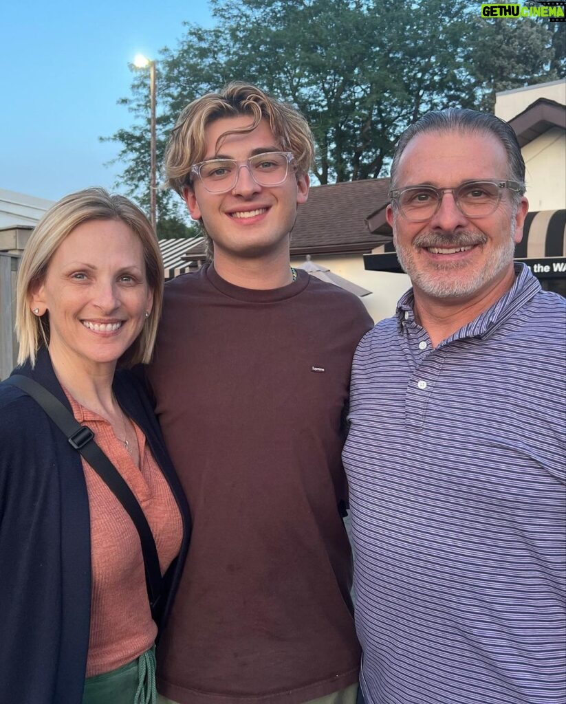 Marlee Matlin Instagram - It’s my son Tyler’s TWENTY FIRST birthday! Gosh! How time really flies! Tyler, you have been such a joy in my life the second you were born. Your wicked sense of humor is a PLUS. Your passion for so many things truly brings out the best of you. You are fierce, loyal, honest, authentic, funny, handsome, smart and talented in so many ways. Dad and I are very proud of you. Can’t wait to see what the future brings to you ( it already started anyway! ) Happy birthday Tyler and now you can get rid of all the ID’s you’ve been using to purchase liquor and use your actual license! I love you ZILLIONS times from the moon and back! @tylergrandalski 🎂🤟🏼🎂🤟🏼🎂🤟🏼 #7-18-02 #birthdayboy #legal #chicago #kevin #morepicturestocome❤️