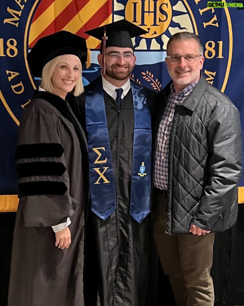 Marlee Matlin Instagram - Our son Brandon graduated with a Bachelors of Arts in Public Relations at Marquette University this morning! And I had the honor of receiving Doctor of Fine Arts! I delivered the commencement speech to the graduates in which made me so happy. @brandongrandalskii @marquetteuniversity #2023 CONGRATS to every graduate this year! #proudmomanddad @sarahgrandalski @tylergrandalski @isabelle.grandalski @liztannebaum @thewendyadams3 @charlotte.culpepper @kimberly_grandalski 🌟🌟💜💜
