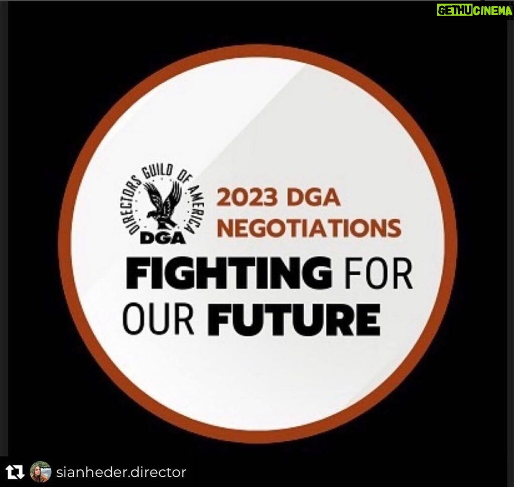 Marlee Matlin Instagram - Repost from @sianheder.director • I’m proud to be in unions that support their members in this rapidly changing industry. @directorsguild negotiations start today. @writersguildwest is on strike. #amptp needs to come to the table. #unionstrong