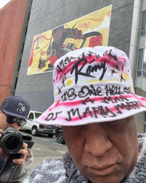Marley Marl Instagram - Shout-out to @remymartinus for this Dope mural on canal st and centre st go check it out #hiphop #50yearsofhiphop