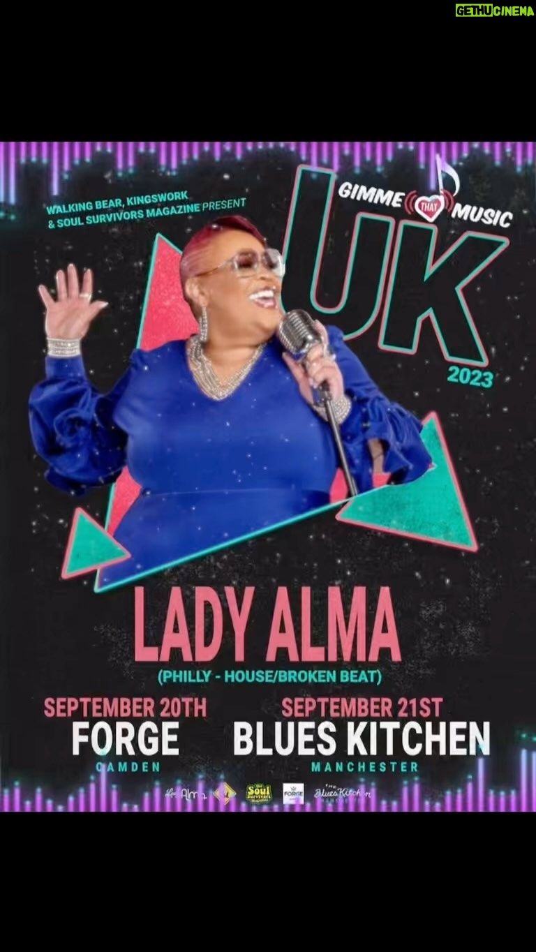 Marley Marl Instagram - London get ready September 20th @theladyalma