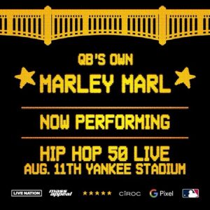 Marley Marl Instagram - @hiphop50 @massappeal @yankees stadium august 11th #hiphop #50yearsofhiphop