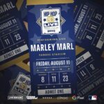 Marley Marl Instagram - @yankees stadium here I come august 11th get your tickets line up crazy @hiphop50 #hiphop #50yearsofhiphop