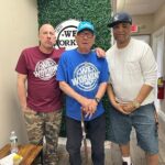Marley Marl Instagram - @weworking it was an honor to meet your pops OG TED. OG is a funny man great person and a beautiful store @officialweworkingnewyork weworkingnewyork congratulations I’m proud of my lil Bro @therealh1phop 💪🏾🙏🏾🔌🗽 #weworking #weworkingny #hiphop #50yearsofhiphop #socialmediaqueen