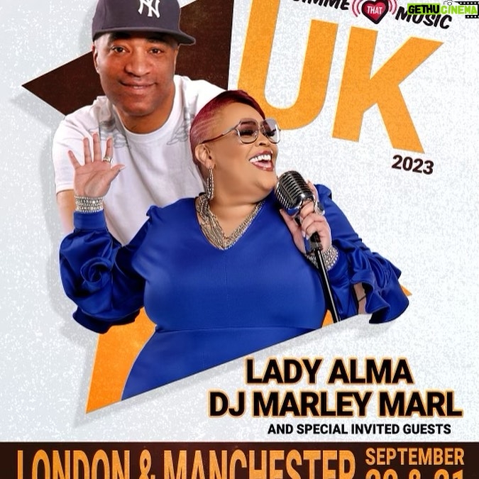 Marley Marl Instagram - UK get ready London & Manchester get Ready me and the great @theladyalma Will be there The 20th & 21st With Special Guest Let’s Go You Don’t want to miss this swipe left #uk #london #manchester