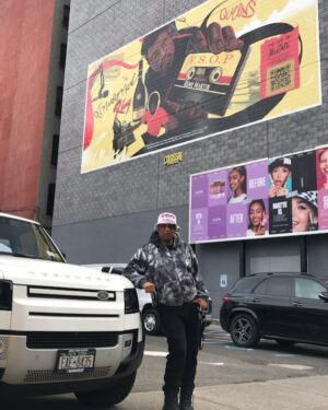 Marley Marl Instagram - Shout-out to @remymartinus for this Dope mural on canal st and centre st go check it out #hiphop #50yearsofhiphop