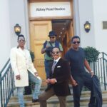 Marlon Jackson Instagram - My brothers and I at the famous Abbey Roads Studios in London England. #studypeace marlon jackson #bekind carol jackson