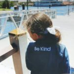 Marlon Jackson Instagram - Sophia sporting her Be Kind jacket. #bekind caroljackson