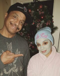 Marlon Jackson Instagram - Valencia my daughter told me this happened when she ate my cooking. So I told her she need to eat more. LOL #studypeace marlonjackson Leita Thompson Memorial Park