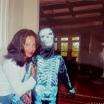 Marlon Jackson Instagram - Carol and Noah Halloween #bekind caroljackson #studypeace marlonjackson