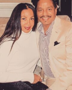 Marlon Jackson Instagram - Carol and I, love is in the air. #Study Peace marlon