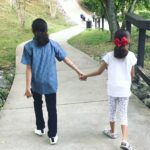 Marlon Jackson Instagram - Big brother Noah, I got you little sister, don't worry. #studypeace marlon jackson #bekind carol jackson