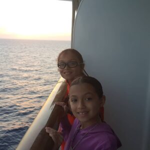Marlon Jackson Instagram - The kids on the balcony of our Disney Cruise to the Bahamas for my Birthday.
#studypeace marlon jackson 
#bekind carol jackson