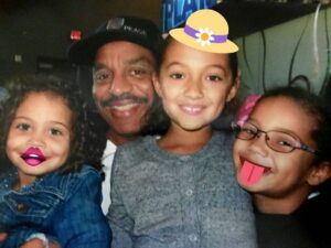Marlon Jackson Instagram - Me and my 3 granddaughters, hard not too like
#studypeace marlon jackson