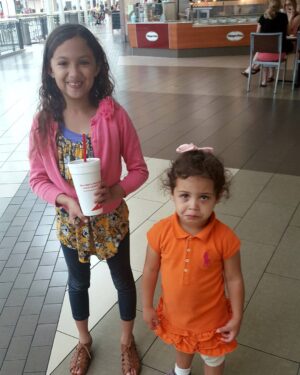Marlon Jackson Instagram - Summer is upset because Sophia wouldn't let her have a sip out of her drink with a cold. #cute 
#bekind carol jackson #studypeace marlon jackson