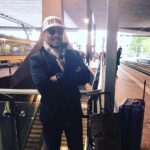 Marlon Jackson Instagram - At the train station im Rotterdam #bekind carol jackson #studypeace marlon jackson
