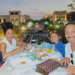 Marlon Jackson Instagram - Carol and I having lunch with the kids. #bekind carol jackson #studypeace marlon jackson