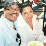 Marlon Jackson Instagram - Carol and I hanging out at a game enjoying each others company. #bekind carol jackson #studypeace marlon jackson