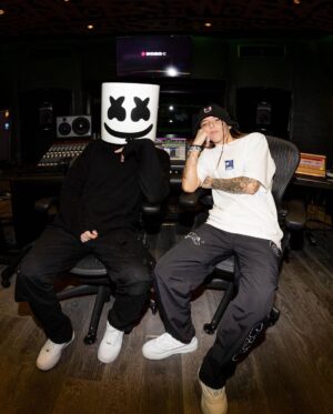 Marshmello Instagram - TEMPO is out now @itsyoungmiko